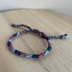 Ever Bracelet, anklet, trendy, comfortable, tie, embroidery thread, woven, gift,